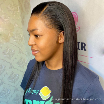 Yeswigs Cheap 360 Hd Full Lace Frontal Wig Raw Brazilian Virgin Soft Human Hair Lace Front Wigs For Black Women Not Get Knotted